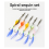 10Pcs Iscas de pesca de metal com gancho 4