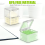30 Compartment Stackable Storage Boxes with Lids, Mini Containers 5