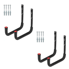 2x Kayak Racks Heavy Duty Wall Mounted Kayak Storage Ganci Appendiabiti