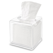 Tissue Box Cover Square, Clear Acrylic Tissue Box Holder