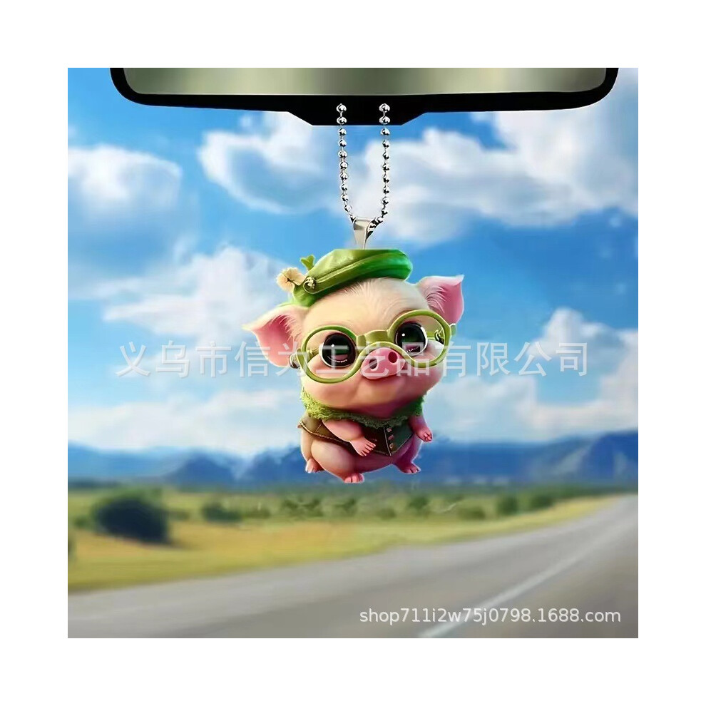 (42) Car Acrylic Vibrant Hanging Ornament With Cartoon Style Ideal For Decor Tree Christmas-image-OPC-PGFYPDN-NEW