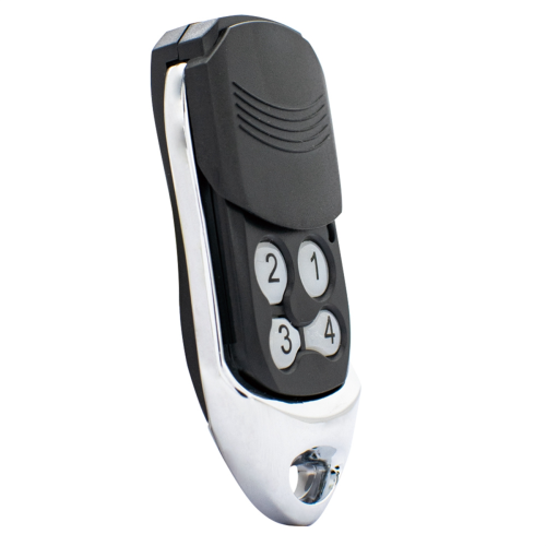 Télécommande de porte de garage 4 touches 433,92 MHz – Rolling Code, pile intégrée, portée jusqu'à 100 m 2