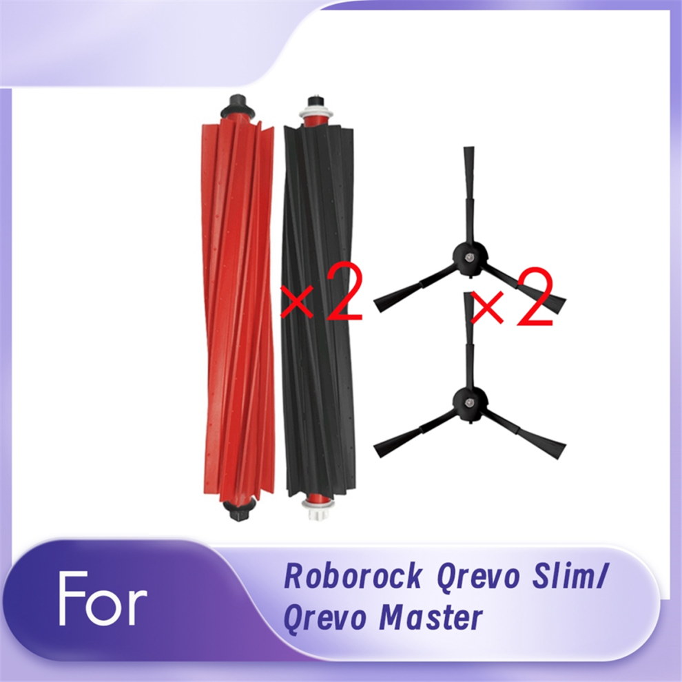 4 Pezzi Spazzola Laterale Principale Per Qrevo Slim/Qrevo Master-image