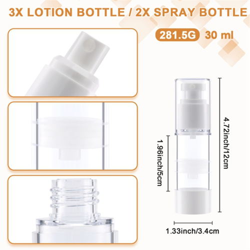 Fine Mist Sprays Bottle Plastic Bottles 30ml Bottle Setting Makeup 1