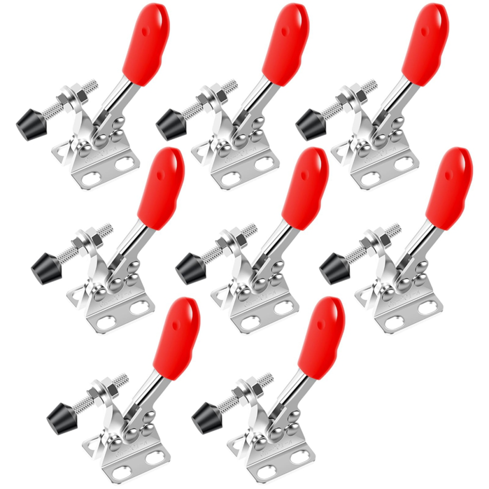 8Pcs Toggle Clamp, Adjustable Release Toggle Latch Hold Down Clamp, 4851108202096