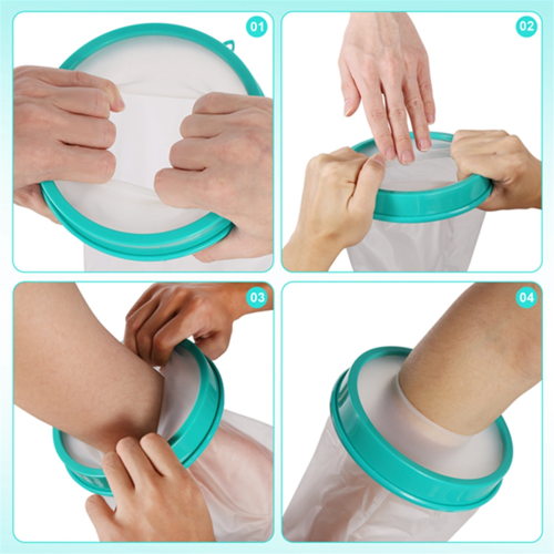 Αδιάβροχο Cast Cover Βραχίονας, Arm Cast Cover για ντους 2