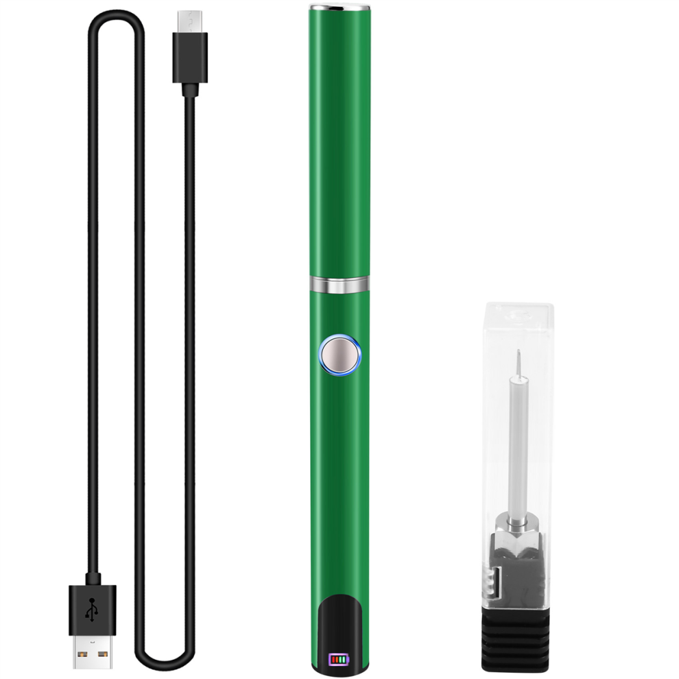Adjustable 510 Thread Mini Soldering Iron Kit USB Soldering Iron C