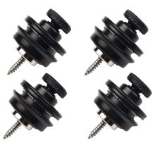 4PCS Travas de correia de guitarra para serviços pesados