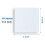 Magic Foam Texture Paper - Κάρτες λευκής κυτταρίνης 4x4 ιντσών, 10 φύλλα 3