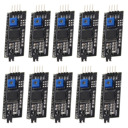 10PCS PCF8574 LCD Display Adapter Module IIC I2C LCD1602 2004