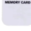 White Memory Card High Speed Flash Memory Chip 32MB 3