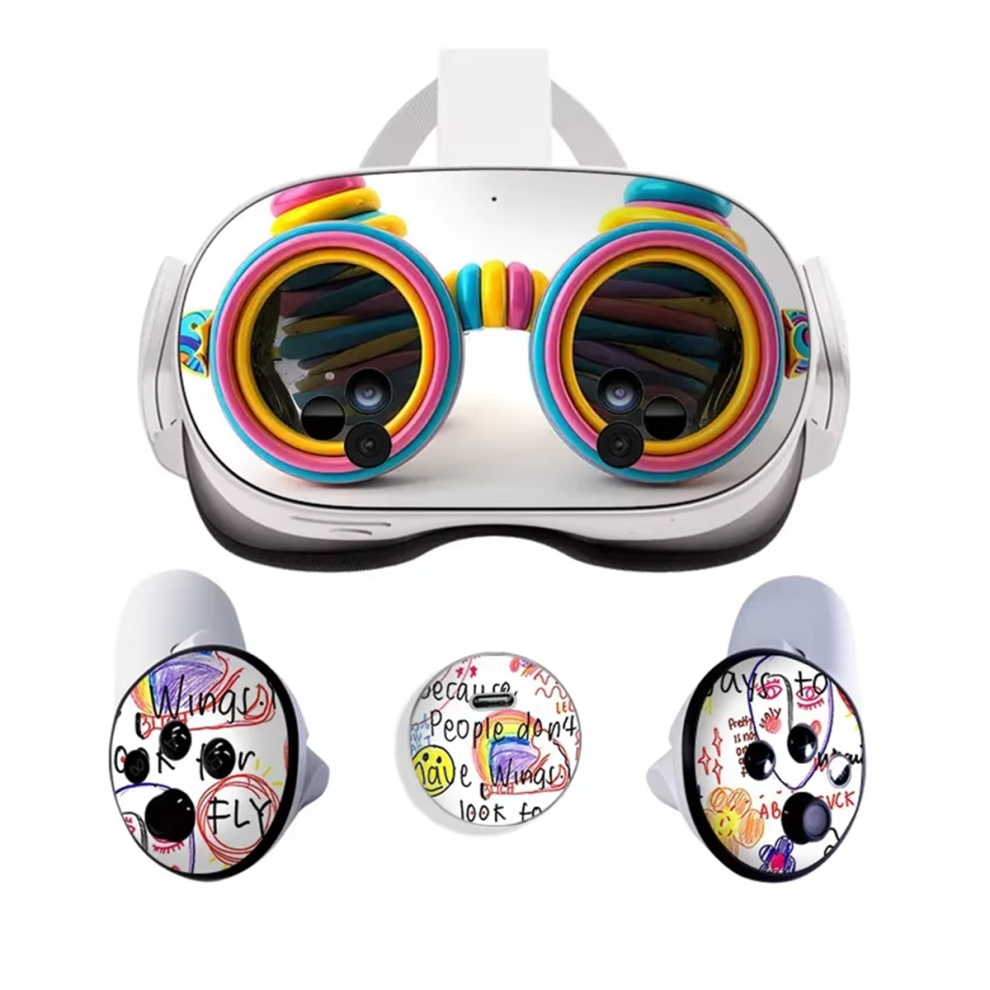 Vinyl Skin Sticker For Mate Quest 3S Vr Headset 4851108212194