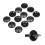 12pcs Round Hiking Walking Stick Baskets Tips 4