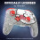 PDP Nintendo Switch Rematch GLOW Wireless Controller- Boo-Hoo- With motion, 600mAh battery 5