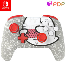 PDP Nintendo Switch Rematch GLOW Wireless Controller- Boo-Hoo- With motion, 600mAh battery