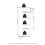 Furinno Fulda 3-Tier Space Saving Storage Shelf Bookcase, 25 cm Width, White 2