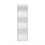 Furinno Fulda 3-Tier Space Saving Storage Shelf Bookcase, 25 cm Width, White 5