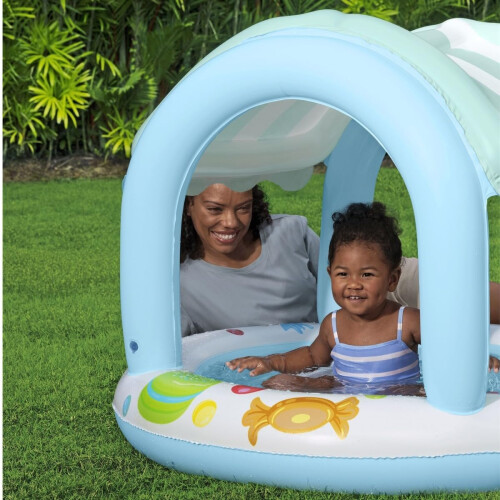 Bestway Kinderpool mit Dach 104 x 84 cm Bestway 52638 2