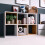 Topeshop MALAX 2X3 BIEL living room bookcase 2