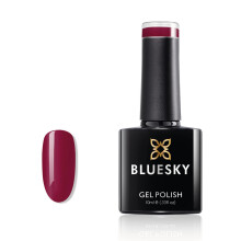 Bluesky Bluesky Gel Polish, Maroon, A27, 10 ml, Gel Soak Off Nail Polish, Red, Deep, Neon (curing under UV/LED lamp required) Pack (x)