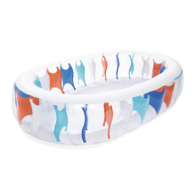 Bestway Elliptic Inflatable Play Pool, Multicolor, M