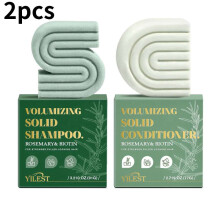 (Rosemary) Strengthening Shampoo Hair Conditioner Bar Soap Rice Protein Water Rosemary