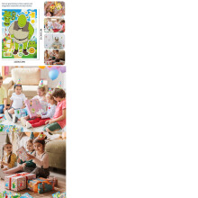 Cm2309010 Delightful Shrek Monster Diy Stickers And Puzzles Childrens For Playtime