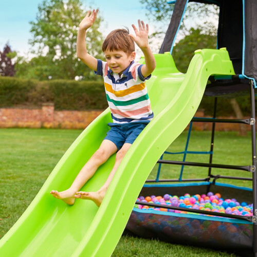 TP Explorer Metal Climbing Frame Set and Ripple Slide Black Edition 2