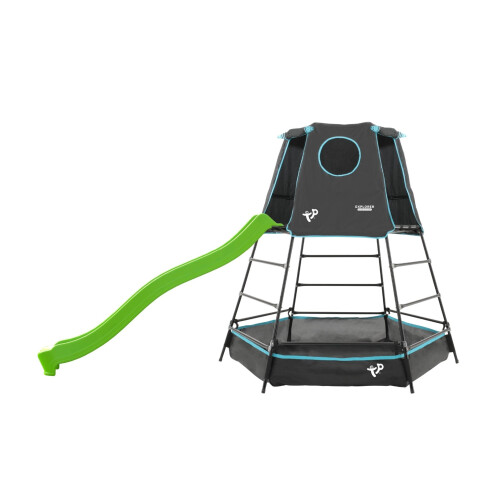 TP Explorer Metal Climbing Frame Set and Ripple Slide Black Edition 1