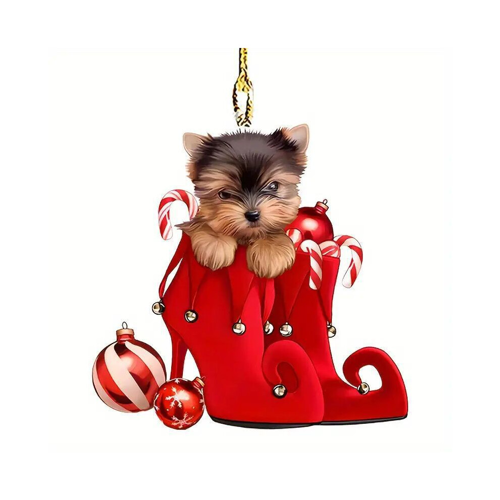 (1) Adorable Car Acrylic Accessories And Christmas Tree Decorations Perfect Brightening For Spaces-image-OPC-PGG2Q8S-NEW