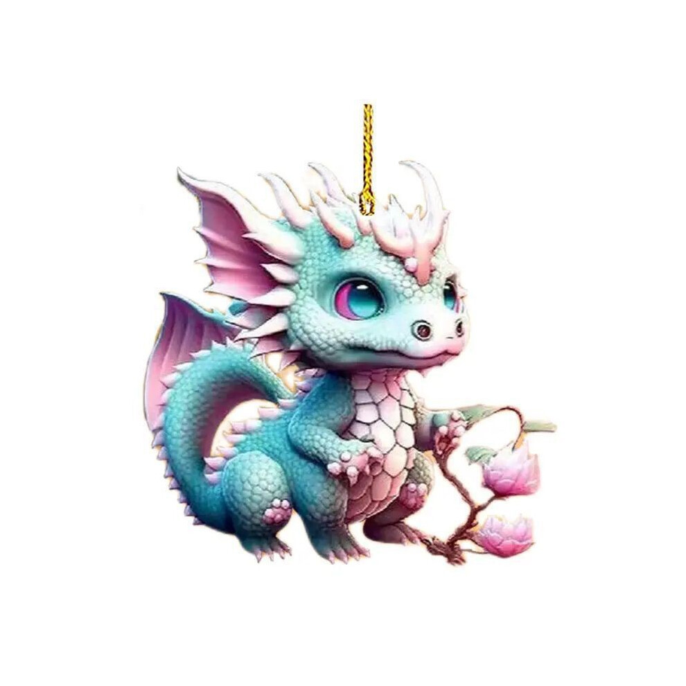 (9) Festive Animal Cartoon Car Hanging Decoration Bright Acrylic Ornament For Decor Home Cheerful-image-OPC-PGG2QSG-NEW