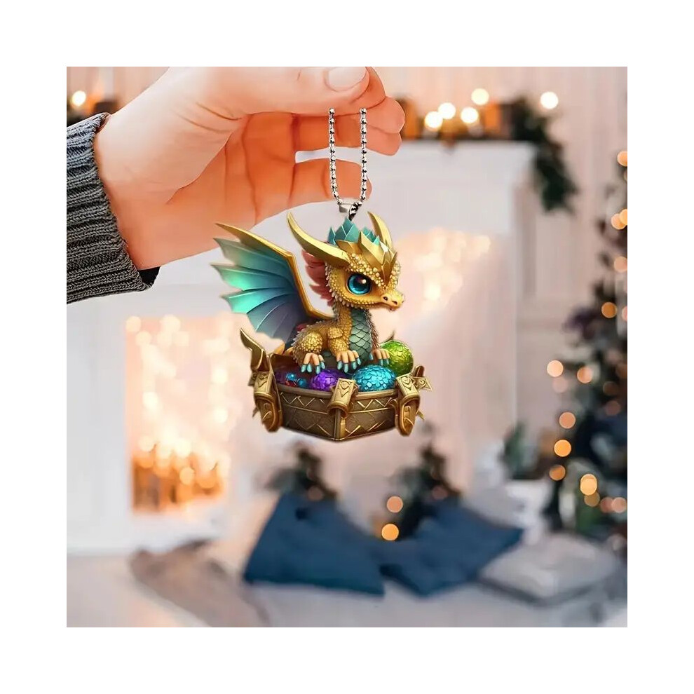 Acrylic Adorable Car Decoration Christmas Tree Ornament Home Decor Colorful Style In-image-OPC-PGG2R2V-NEW