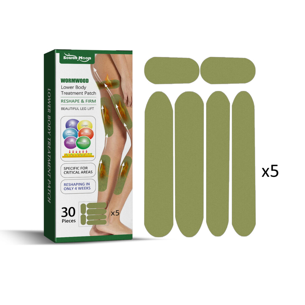 Gacloz Leg Slimming Herbal Patch Wormwood Lower Body Treatment Detox Patch Cleanse Patch Ï»¿
