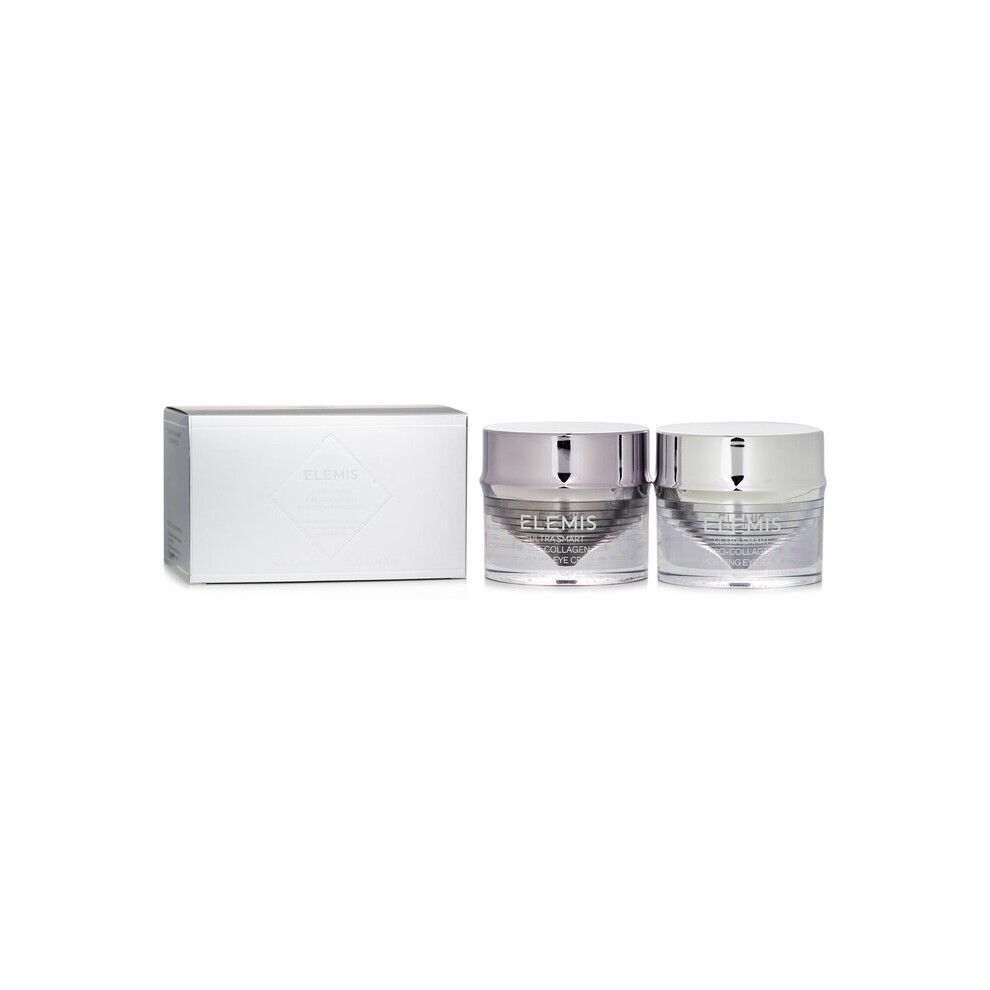 Ultra Smart Pro-Collagen Day & Night Eye Treatment Duo (1x Morning Eye Balm, 1x Evening Eye Cream, 1x Eye Tool) 2x10ml/0.3oz