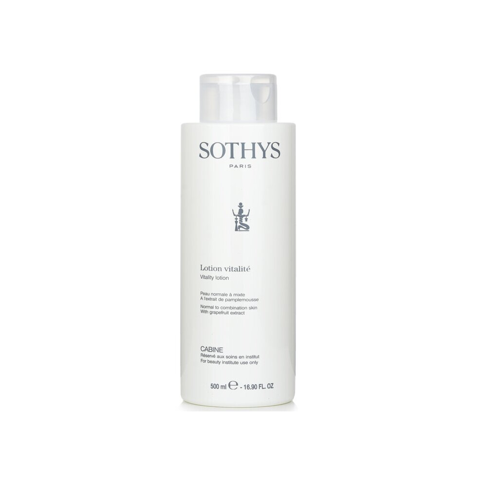 Sothys Vitality Lotion - For Normal To Combination Skin With Grapefruit Extract (Salon Size) 500Ml/16.9Oz