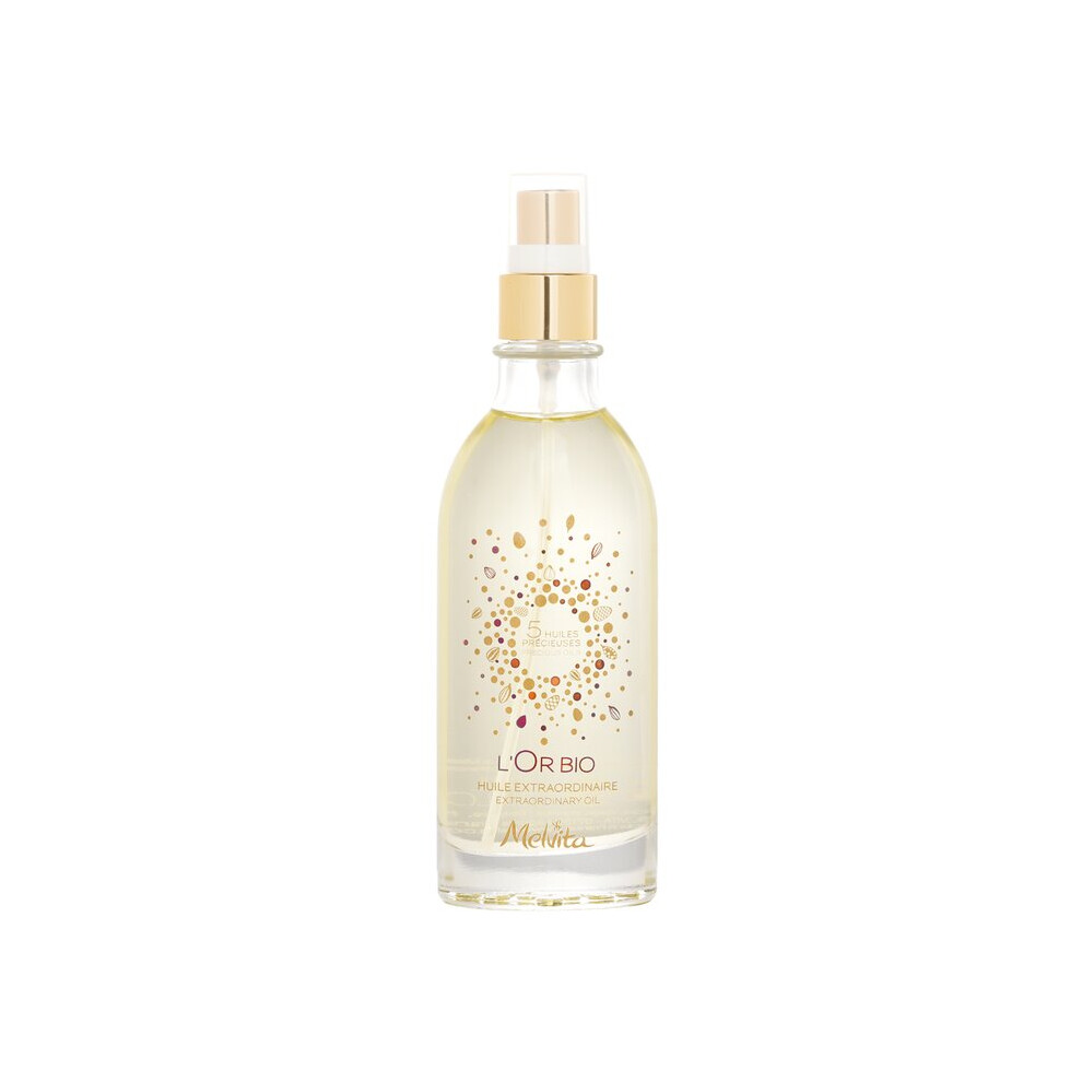 Melvita L'or Bio Extraordinary Oil - For Body, Face & Hair 100Ml/3.3Oz