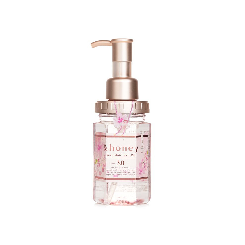 J & J Sales & Honey Deep Moist Sakura Hair Oil 100Ml