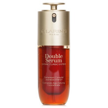 Clarins NEW Double Serum | Anti Aging Face Serum | Visibly Firms Smoothes Boosts Radiance and Refines Pores | 24H Hydration | All Skin Types
