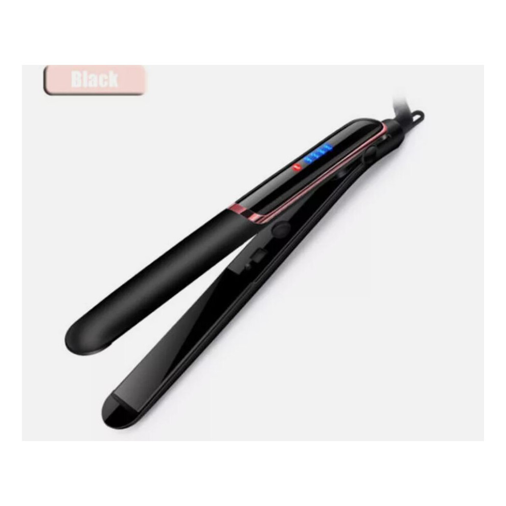 Hair Straightener Curler 2 in 1 Salon Styling Nano Ceramic Flat Iron Hairstyling