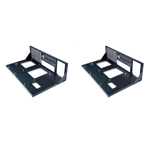 2X Open Computerchassis Dual-Way Server E-ATX/ATX Moederbordbeugel Testrek Koelrek (ATX)