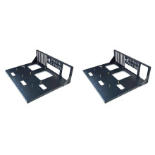 2X Open Computerchassis Dual-Way Server E-ATX/ATX Moederbordbeugel Testrek Koelrek (EATX)