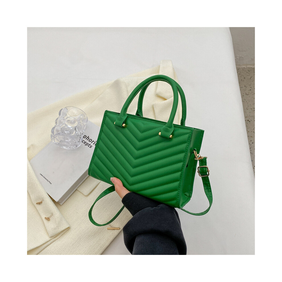 (Green) Stylish Pu Trendy Leather Handbag For Women Summer Shoulder Bag Fashionable-image-OPC-PGG5B8B-NEW