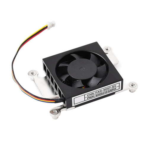 CM5 Cooling Fan for Compute Module 5 Low Noise with Heat