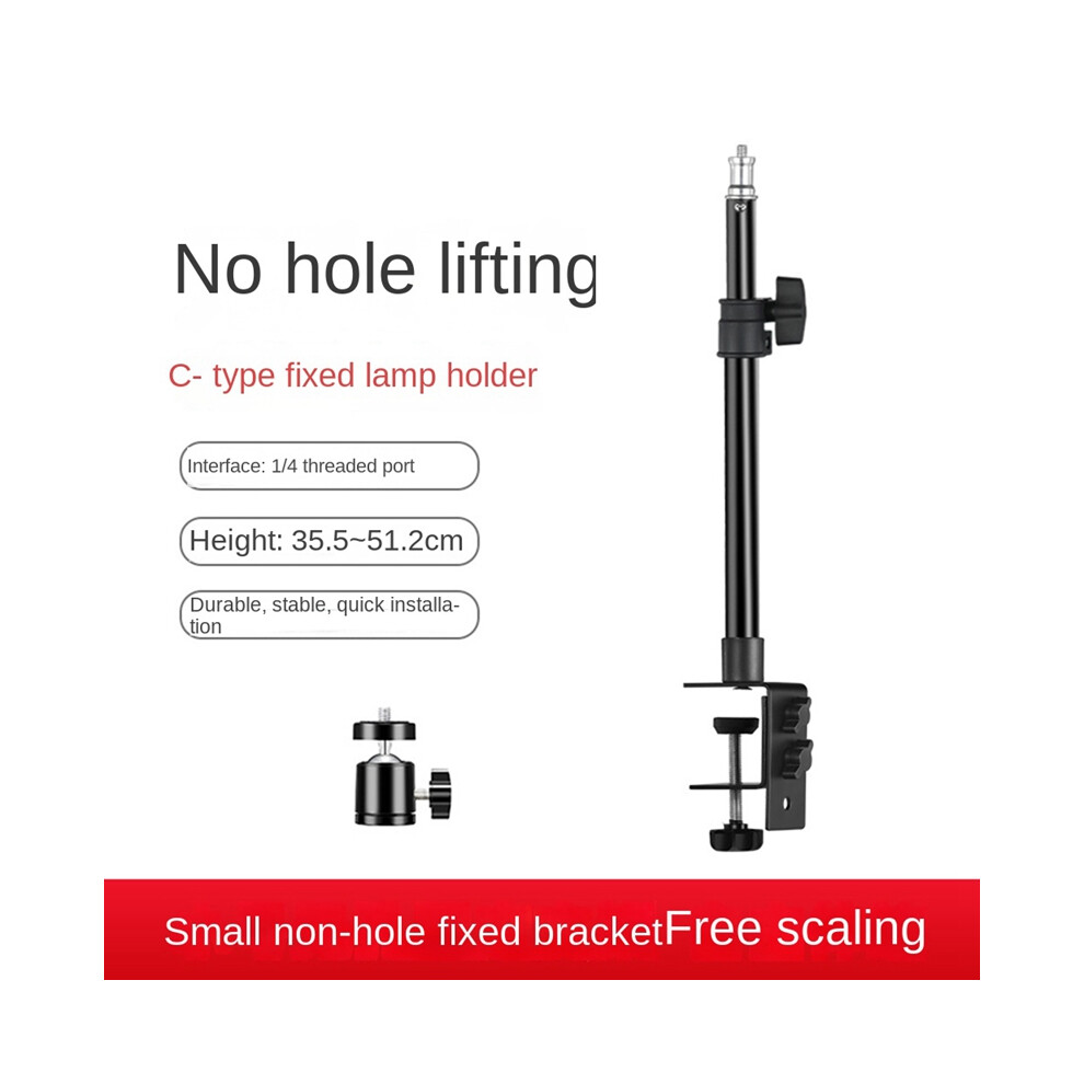 C Tripod Clamp Desk Mount Stand With Ball Table Fixture Light 4853542359138