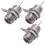 5 Pcs F Type Panel Mounted Socket Female Solder Connector Adapter 1