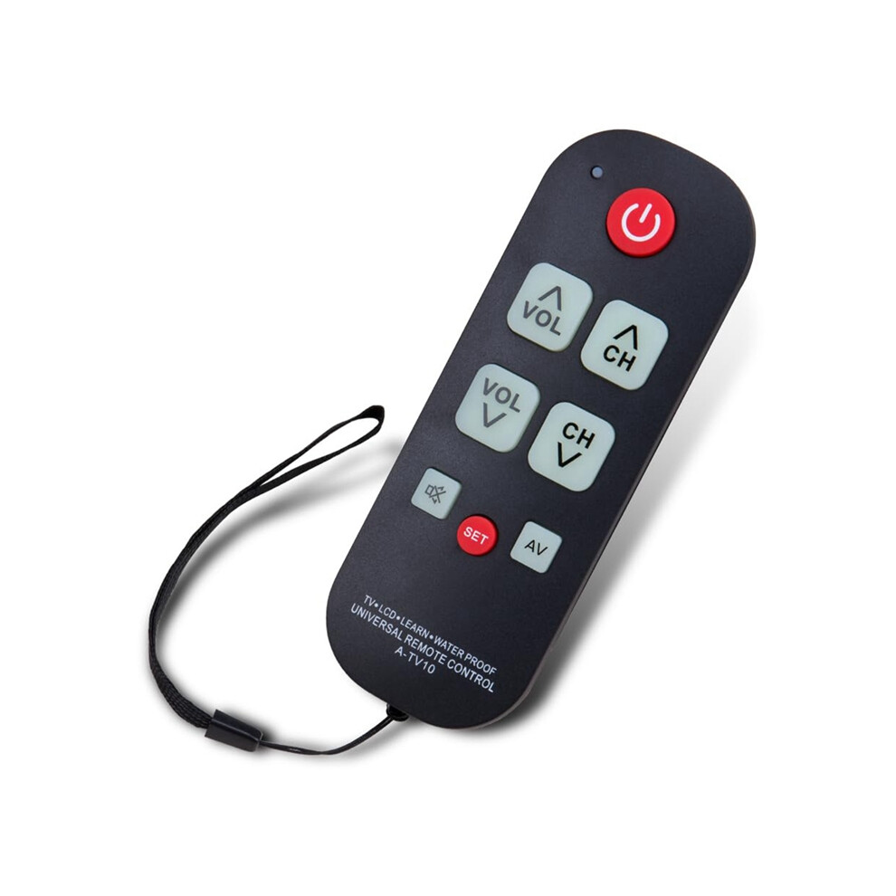 Tauoh A-Tv10 Tv Remote For Seniors Universal Controller Simple Waterproof