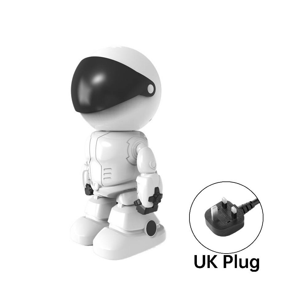 (UK) 1080p Baby Monitor Wifi Audio Robot Camera Hd Night Vision Motion Pet Smart