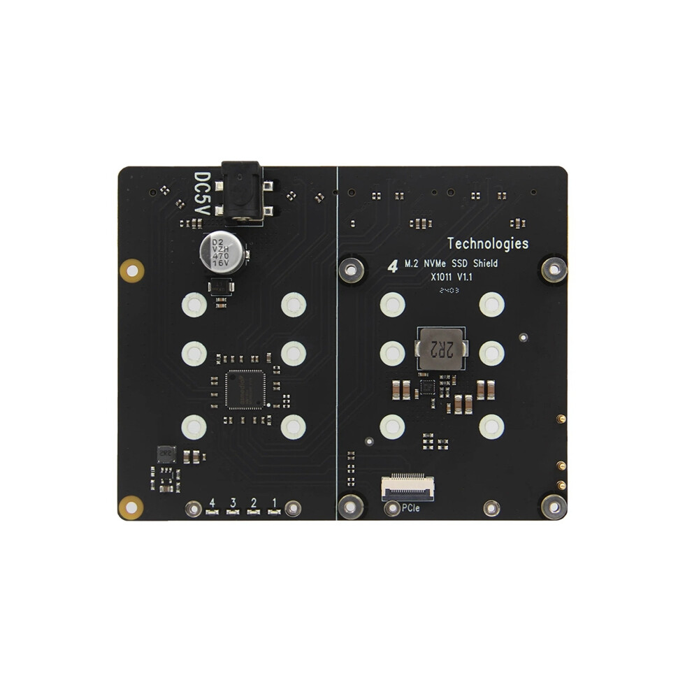 X1011 Pcie To Nvme Shield Hard Disk Expansion Board 4853542386615
