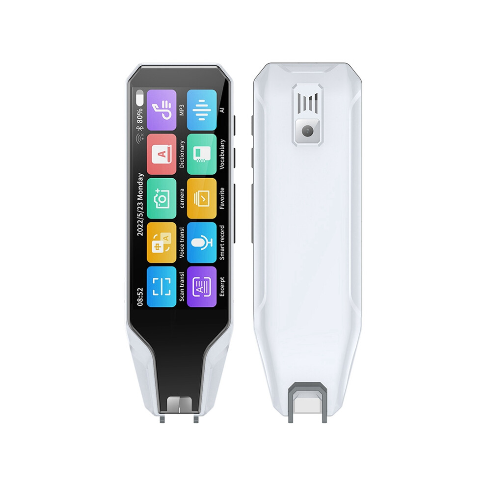 Multifunction Voice Translation Pen 134 Language Translator White 4853542382921