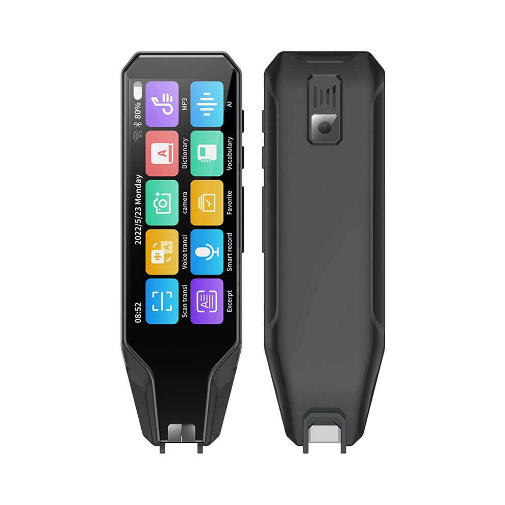 Multifunction Voice Translation Pen 134 Language Translator Black 4853542382938